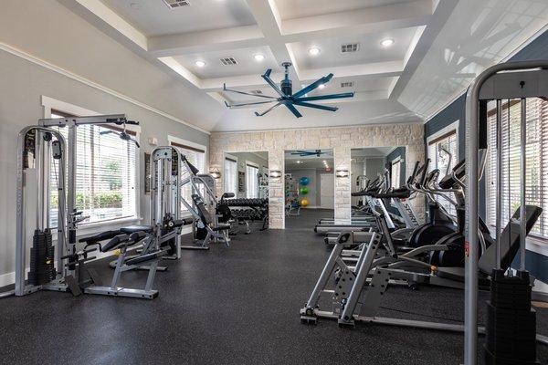 State-of-the-art fitness center