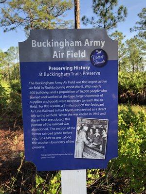 Nice marker along the trail.