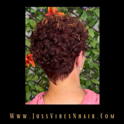 Curly Cut & Color