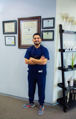 Dr. Husain Kapadia a DMD that welcomes everyone with a warm smile and unbeatable service!