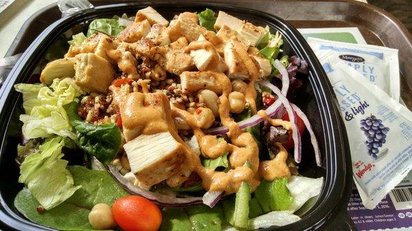 Power Mediterranean Chicken Salad