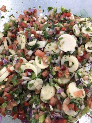 Hearts of palm ceviche