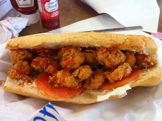 Shrimp Poboy. Nawlins style.