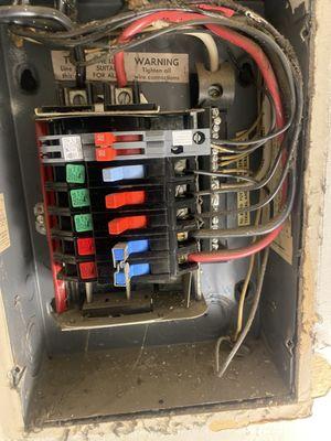 Upgrade faulty breaker