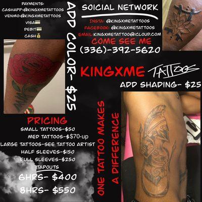 Kingxme Tattoos