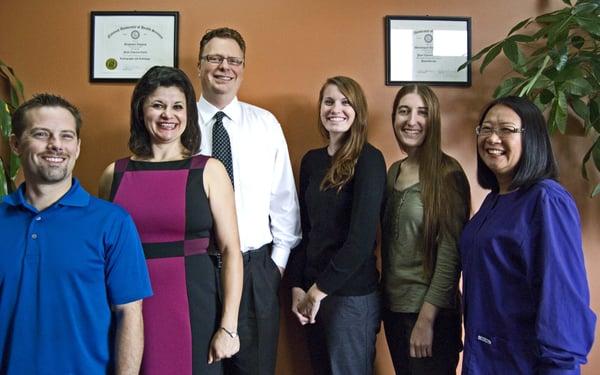 Meet the team! Ryan, Marina, Dr. Early, Tessa, Angela and Janice