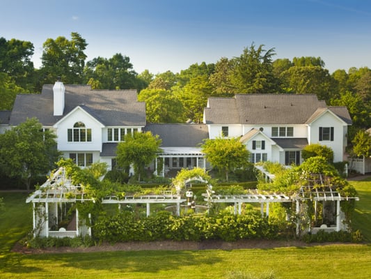 The Fearrington House Inn is a Forbes Five-Star and AAA Five Diamond property