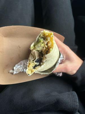 Veggie burrito