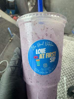 Blueberry smoothie