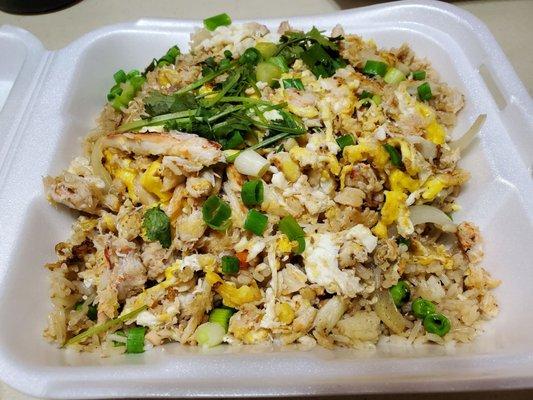 Crab Fried Rice to-go