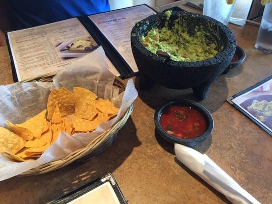 Table Side Guacamole to die for!