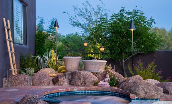 Landscape/Outdoor lighting install from Let There Be Light, LLC