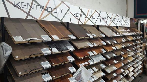 Kentwood Hardwood....huge selection and always in stock.