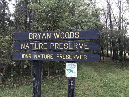 Bryan Woods official sign.