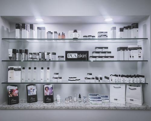 Rejuvené Med Spa offers a full line of professional skin care products through PCA Skin