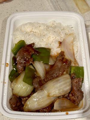 67. Pepper Steak with Onions