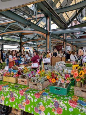 Covered outdoor farmers market