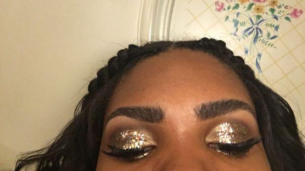 Brows done for prom