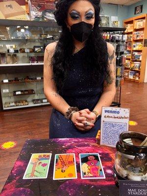 my tarot reading at berkeley games store