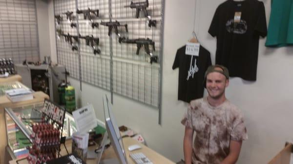 Sean Glover - General Manager,  very helpful and very knowledgeable of everything in paintball. 13 Years of Experience.