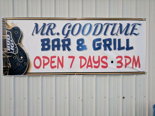 Mr. Good times Bar and Grill