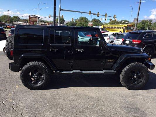 The Jeep I bought from Blake and Travis.