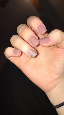 These where the nails my friend got