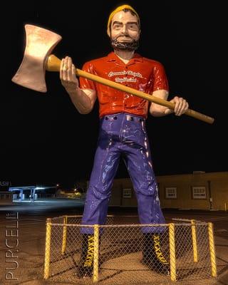 Paul Bunyan at Stone & Glenn.