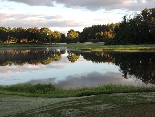 View at dawn from #4 Tee