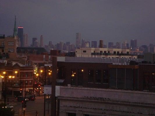 60657 Lofts, view from the 5th floor common sundeck