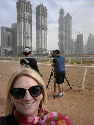 Local, National & International Clients. Here we are filming in Dubai, UAE for new Documentary film LEG UP!