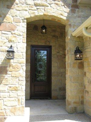 Custom Front Doorway