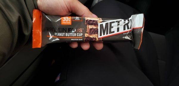 Protein Plus peanut butter cup bar $2.79