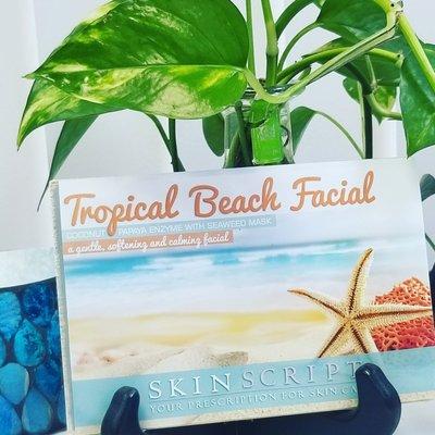 Tropical Beach Facial.