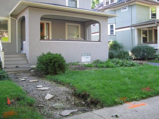 Before - La Grange Front Yard