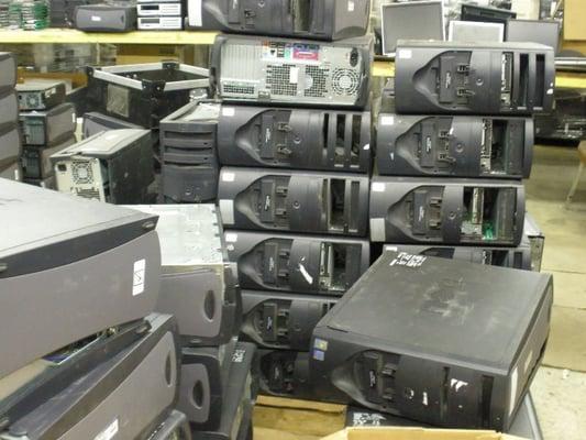 Quick removal and recycling of all unwanted, outdated, or broken electronics.