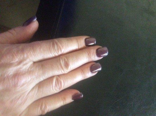 Tom, at Spazzi Nails, makes my old gramma hands look so much better! Very friendly people there too.