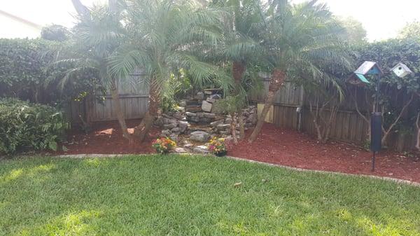 Come sit by the waterfall at today's open house. We will be here till 2pm, 9497 120th st seminole FL 33772