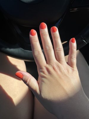 Gel manicure