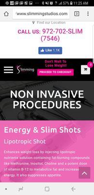 Lipotropic shot says B12 Iis included.