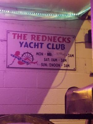 The Redneck Yacht Club