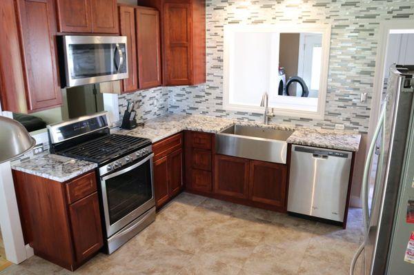 Custom built kitchen