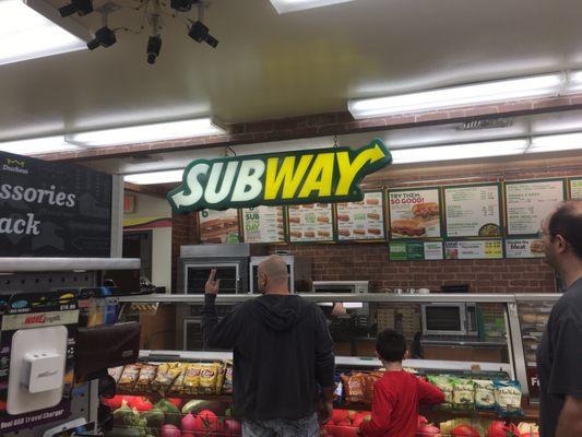 Subway Inside!