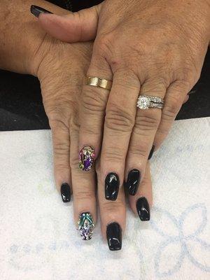 Nails with BLING!!