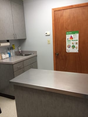 Nice clean exam rooms!