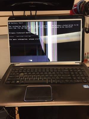 Laptop broken screen repair