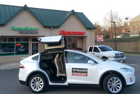 First TESLA Model X in New Jersey!