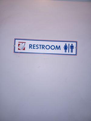 Restroom on site