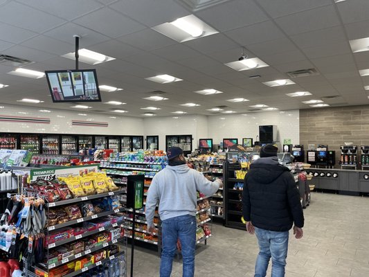 Inside 7-eleven columbia nj