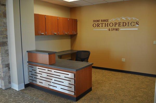 Front Range Orthopedics & Spine Frederick Lobby